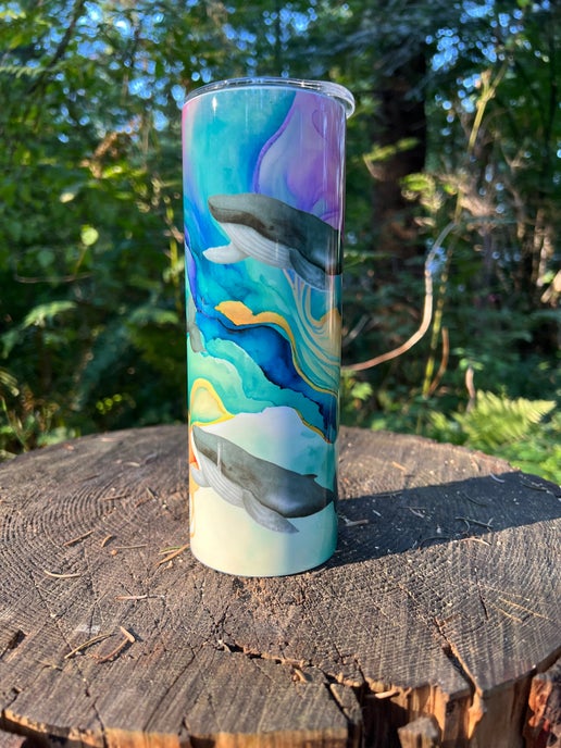 Colourful Whales