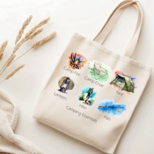 The Camping Tote Bag