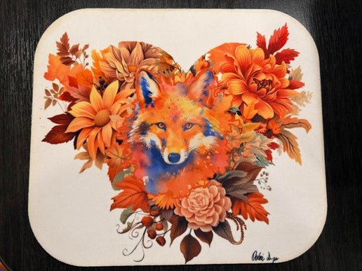Fall Fox Mousepad