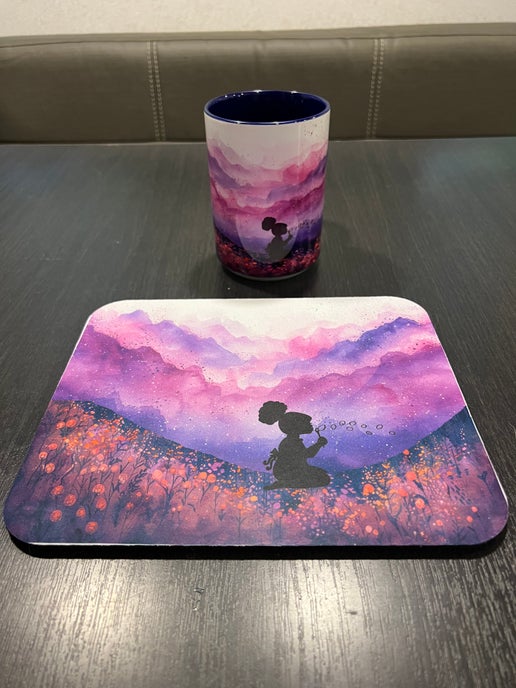 Girl in the Field Mug and Mousepad Deal