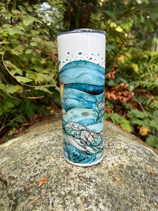 The Whimsical Whales Tumbler