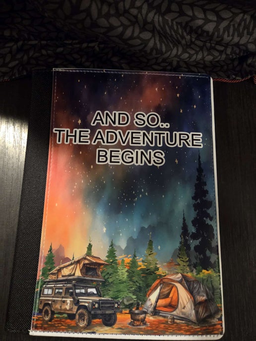And So The Adventure Begins Notebook