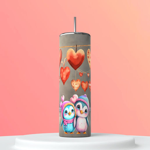 In love penguins