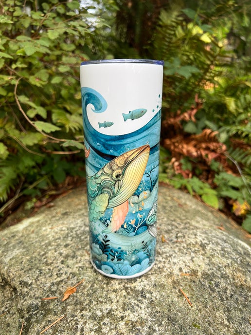 The Whimsical Whales Tumbler